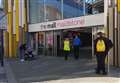 Police called after man spotted on shopping centre roof