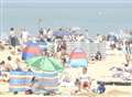 Hazy, lazy days of summer on Kent's beaches