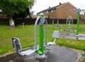 Outdoor gym now open