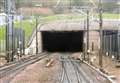 Person caught 'walking through Channel Tunnel'