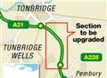 A21 dualling plans announced