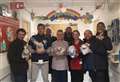 Bereaved dads' 22 mile hospital walk with teddies