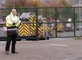 Huge fire at recycling centre