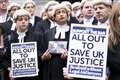 Barristers vow to continue strike action despite 15% pay increase offer