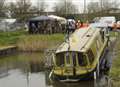 Freak gust cuts short landmark canal trip 