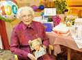 Centenarian Doris James celebr