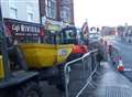 High Street paving works start behind schedule