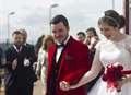 Kent couple get hitched on national TV