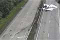 Dual carriageway plane crash caused by loss of engine power