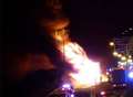 Lorry fire