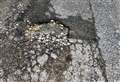 Huge potholes 'a risk to disabled'