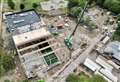 Drone footage shows progress on leisure centre