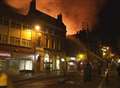 Blaze rips through old cinema