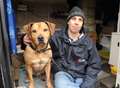 Man would rather be homeless than give up dog