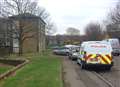 Police called to 'incident' at block of flats 