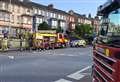 Five fire engines called to residential road