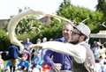 WATCH: World Custard Pie Championships in town