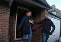 Police storm suburban home as part of Britain's biggest crime sting