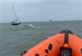 Yacht rescued after running aground