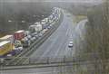 Long delays on M20 after multi-vehicle crash