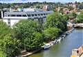 Flood alert for town centre as river levels rise