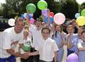 Cricket star in Kent on charity walk