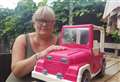 Mum fights off home intruders with toy car