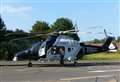 Air Ambulance assists after car and cycle collide near supermarket