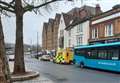 Man collapses in town centre