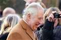 Smiling King seen for first time since Harry’s tell-all book published