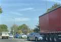 Driver crashes into lorry