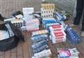 'Illegal' cigarettes worth £15k seized from untaxed car