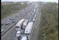 Delays on M25 due to broken down lorry