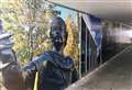 Mural brightens up city underpass