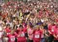 Pink party atmosphere at Race for Life