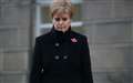 Sturgeon pays tribute to nation’s war dead on Armistice Day