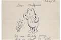 Winnie the Pooh letter to go under the hammer