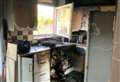 Tumble dryer starts kitchen fire