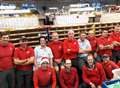 Postal workers deliver a first class Christmas 