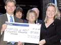 Charities benefit from £57k cheque