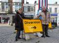 Repair work has finally started on Sheerness High Street