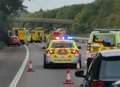 Lorry driver dies after M20 crash