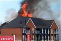 Homes evacuated after new-build roof blaze