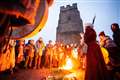 In Pictures: People across UK and Ireland mark winter solstice