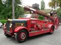 Wartime fire engine returns to