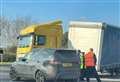 Motorists hit by delays after lorry trailer detaches