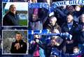 Fan reaction to a change of manager at Gillingham