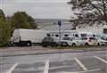 Unauthorised encampment arrives in car park