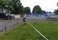 Man stabbed at children's play park