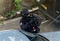 Armed police swoop on town centre house in ‘drugs raid’